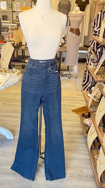 High Rise Boot Cut Jeans