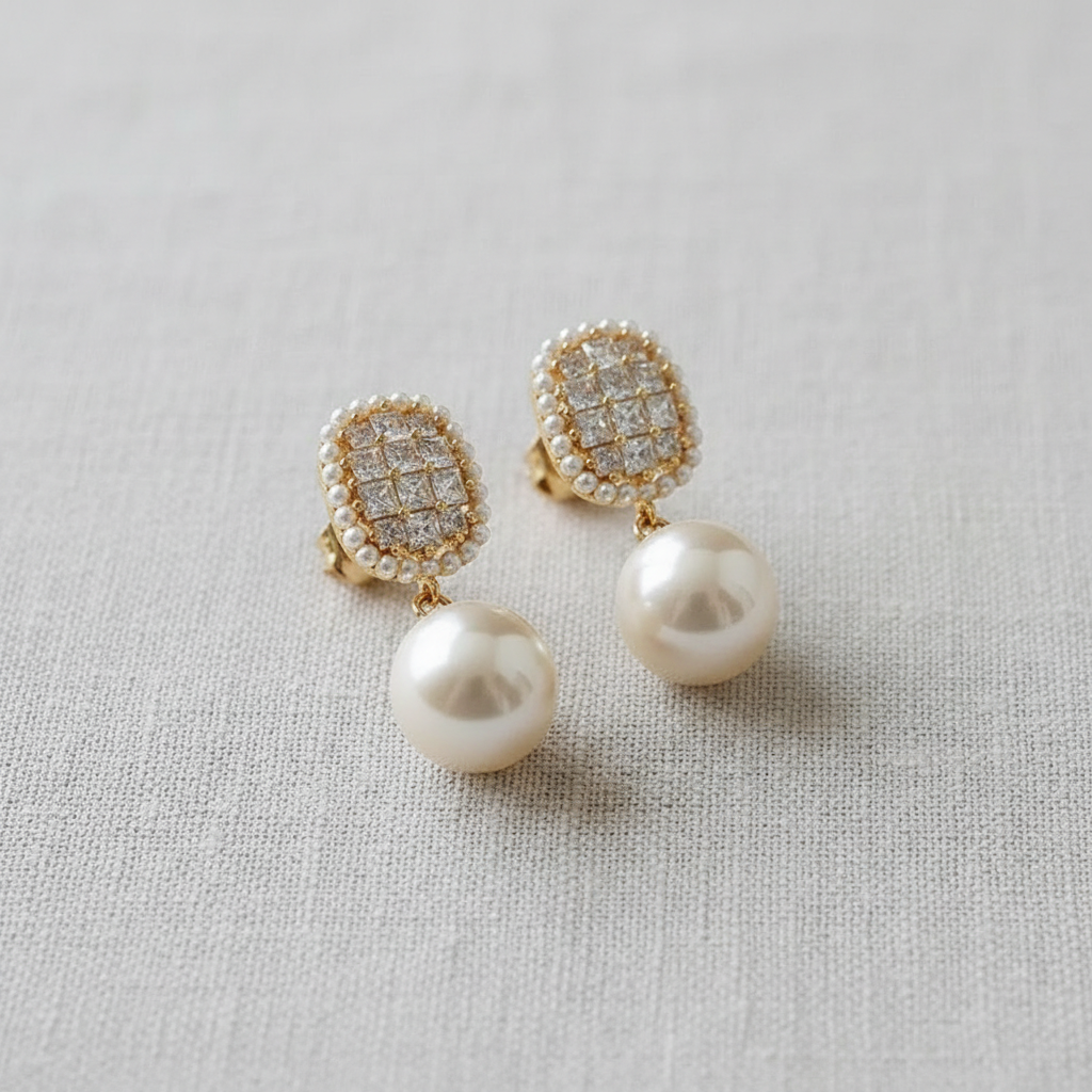 Pearl Drop Earrings