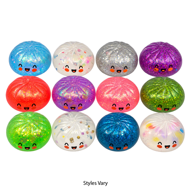 Mystery Gem Squeeze Dumpling Squishy Toy