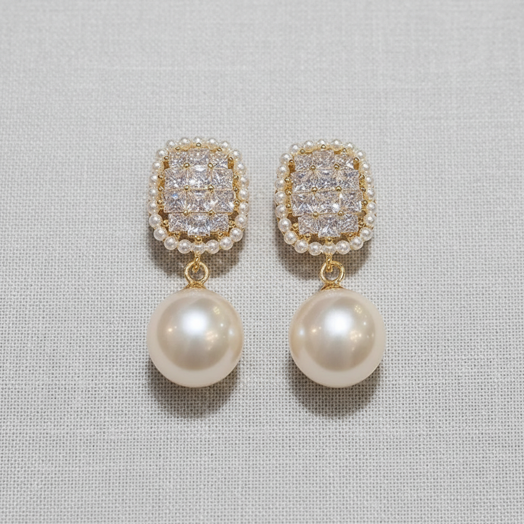 Pearl Drop Earrings