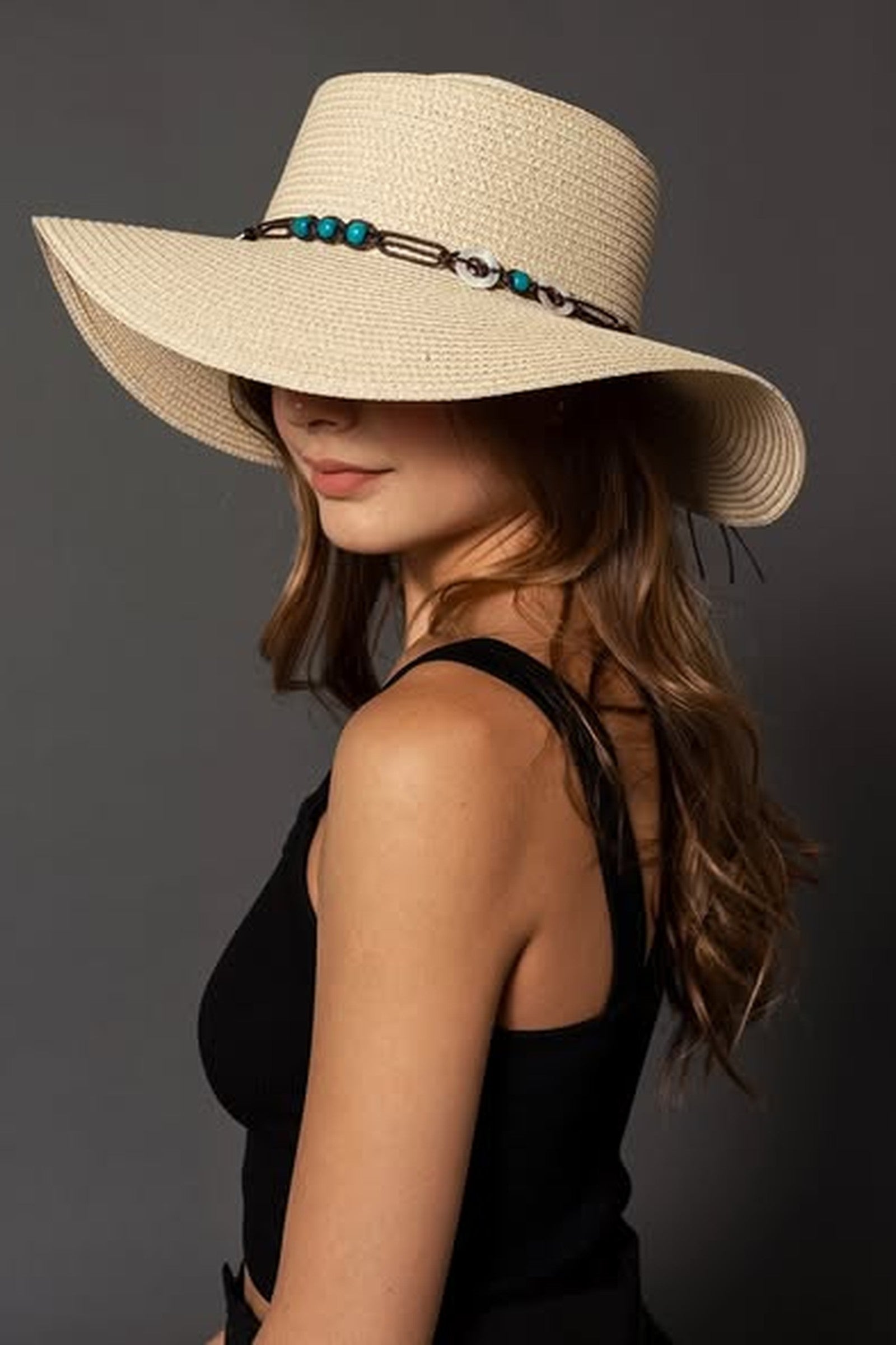 Woven Band Summer Hat