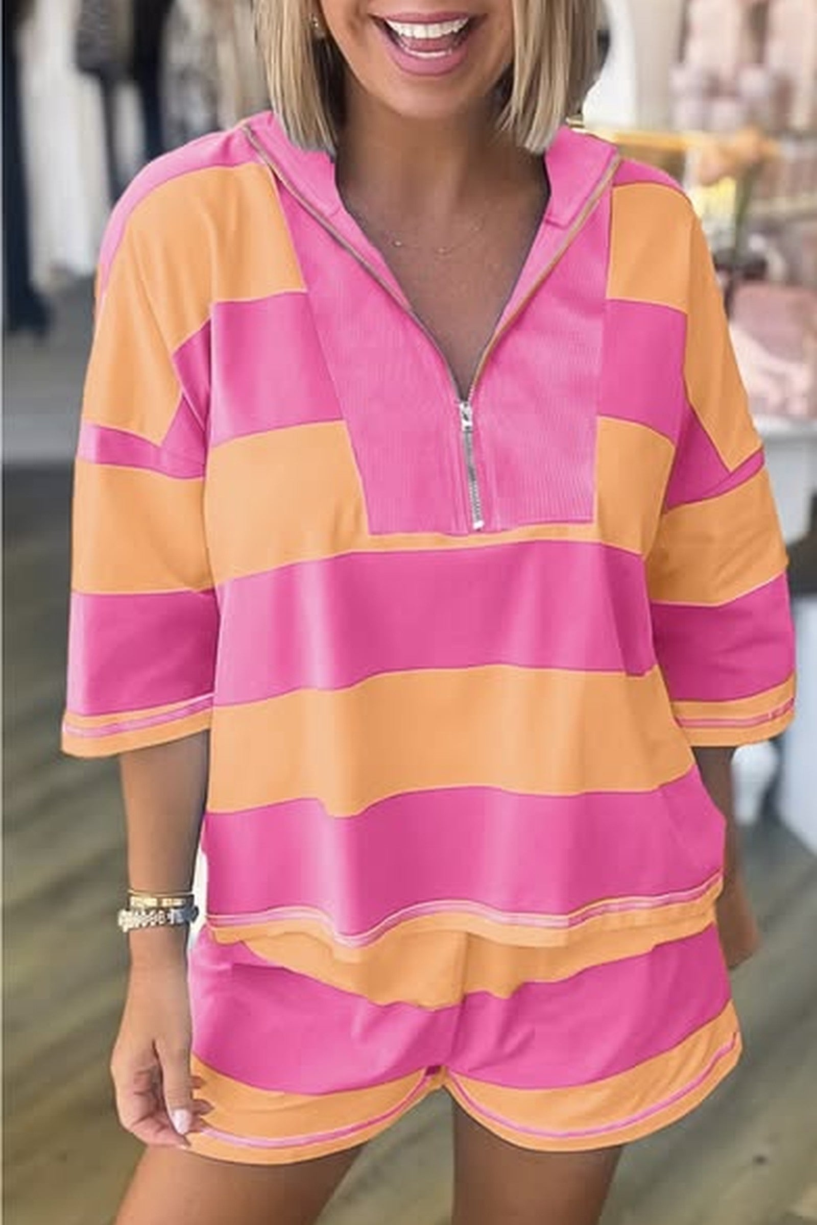 Colorblock Lounge Set