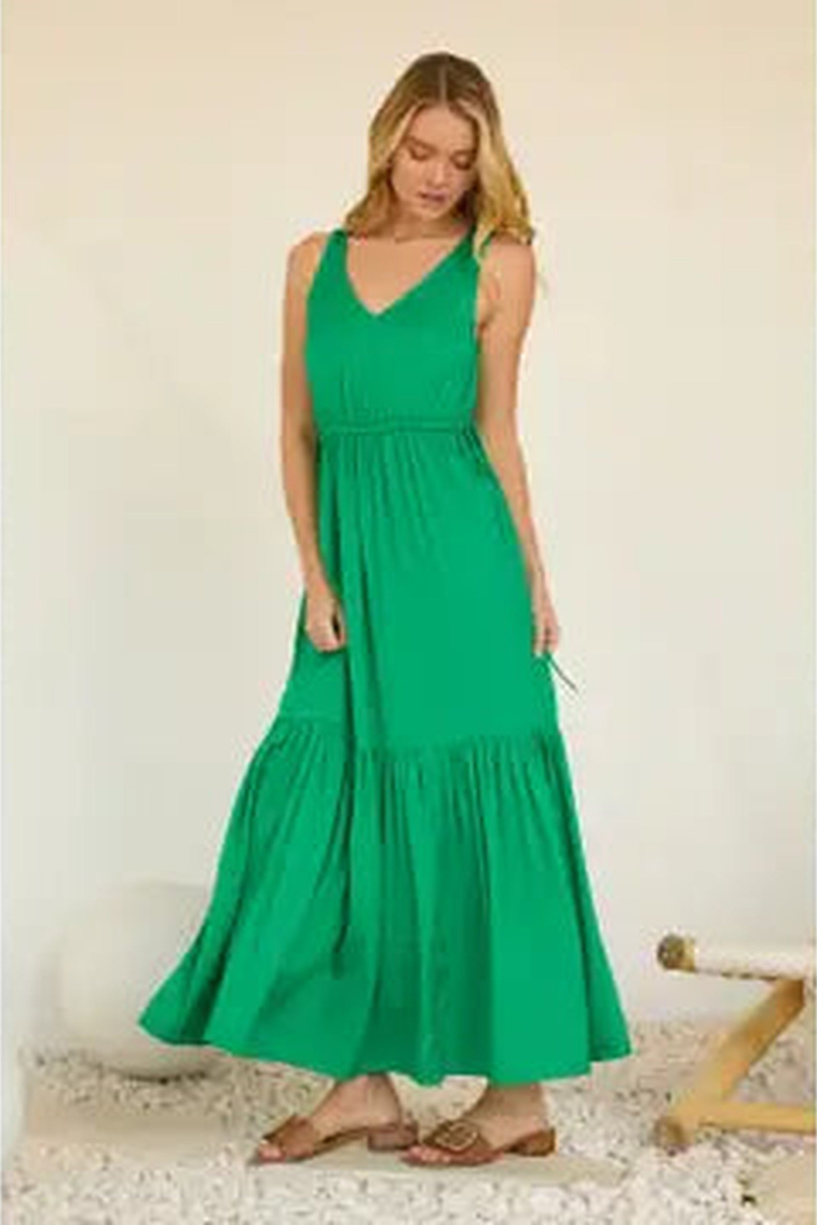 Green Maxi Dress