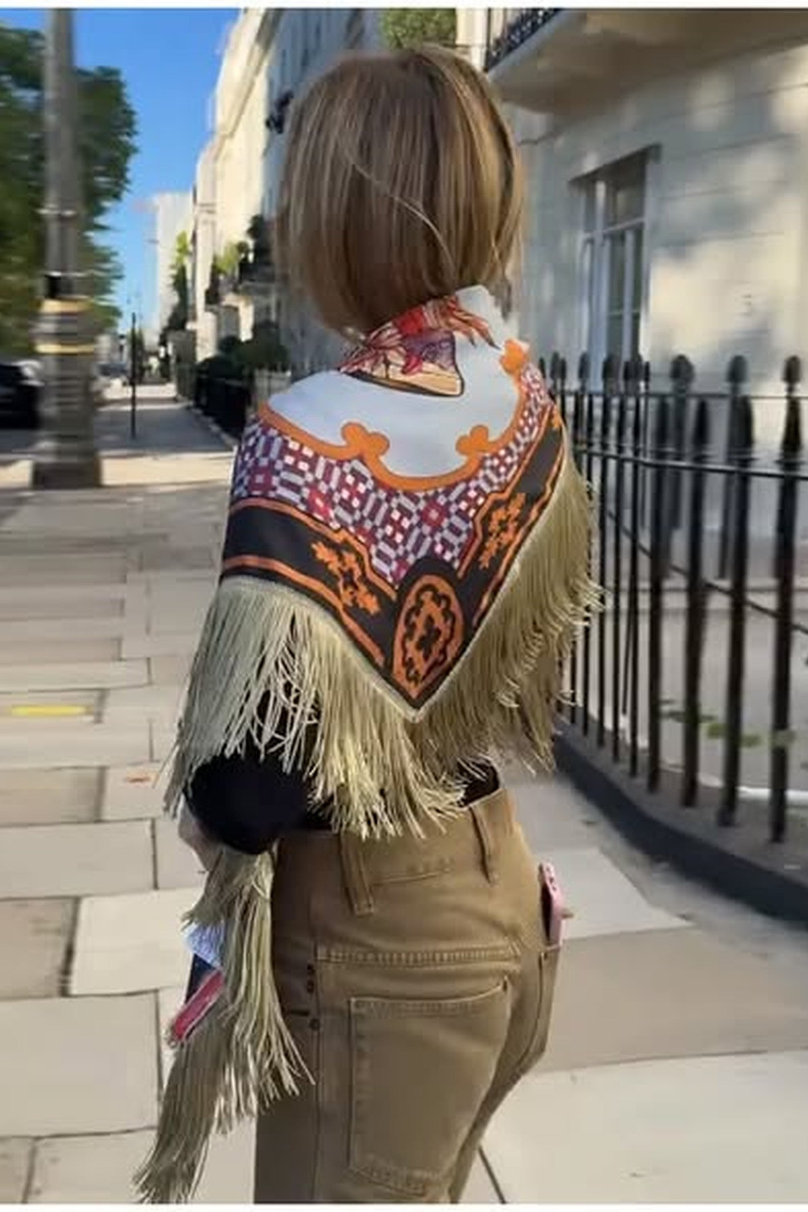 Fringe Detail Scarf