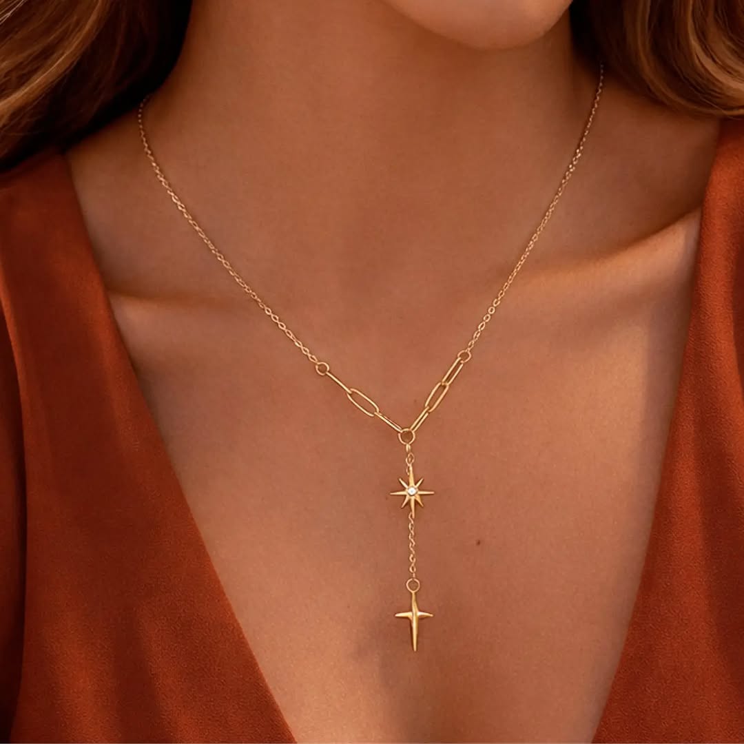 18K Gold Plated Cross Necklace