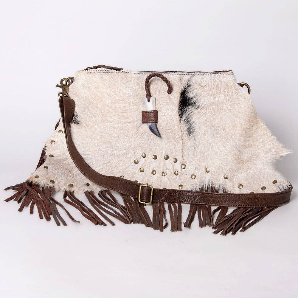 Western Leather Crossbody Bag
