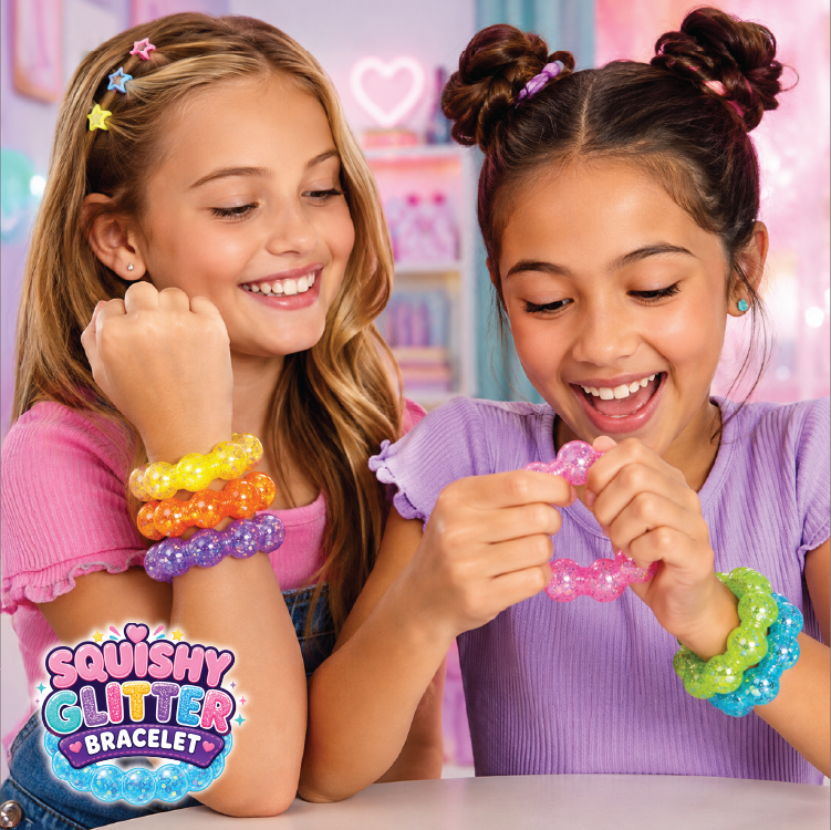 Squishy Sparkle Glitter Bracelet