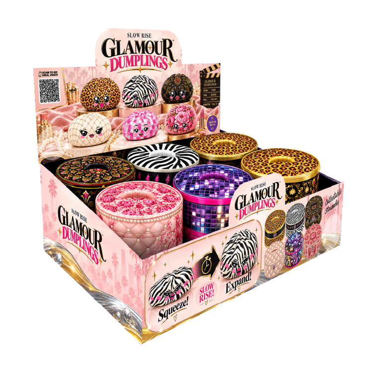 Glamour Slow Rise Dumpling Squishy Toy
