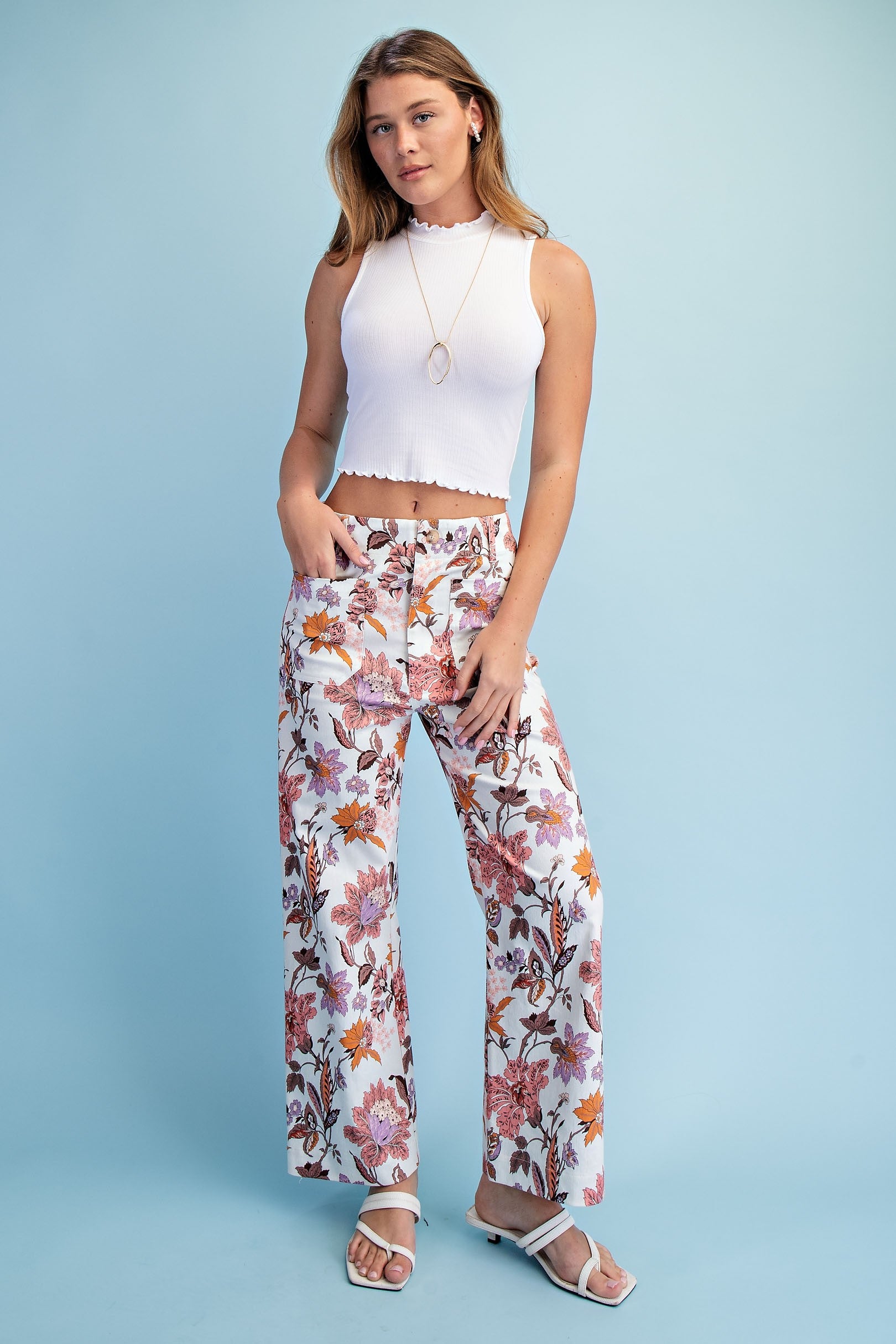 Floral Pants