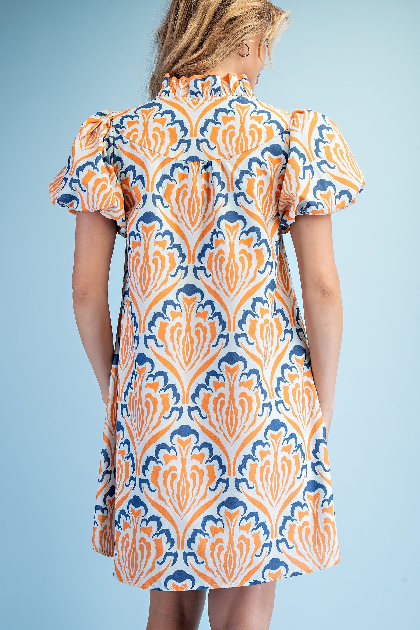 Batik Print Dress