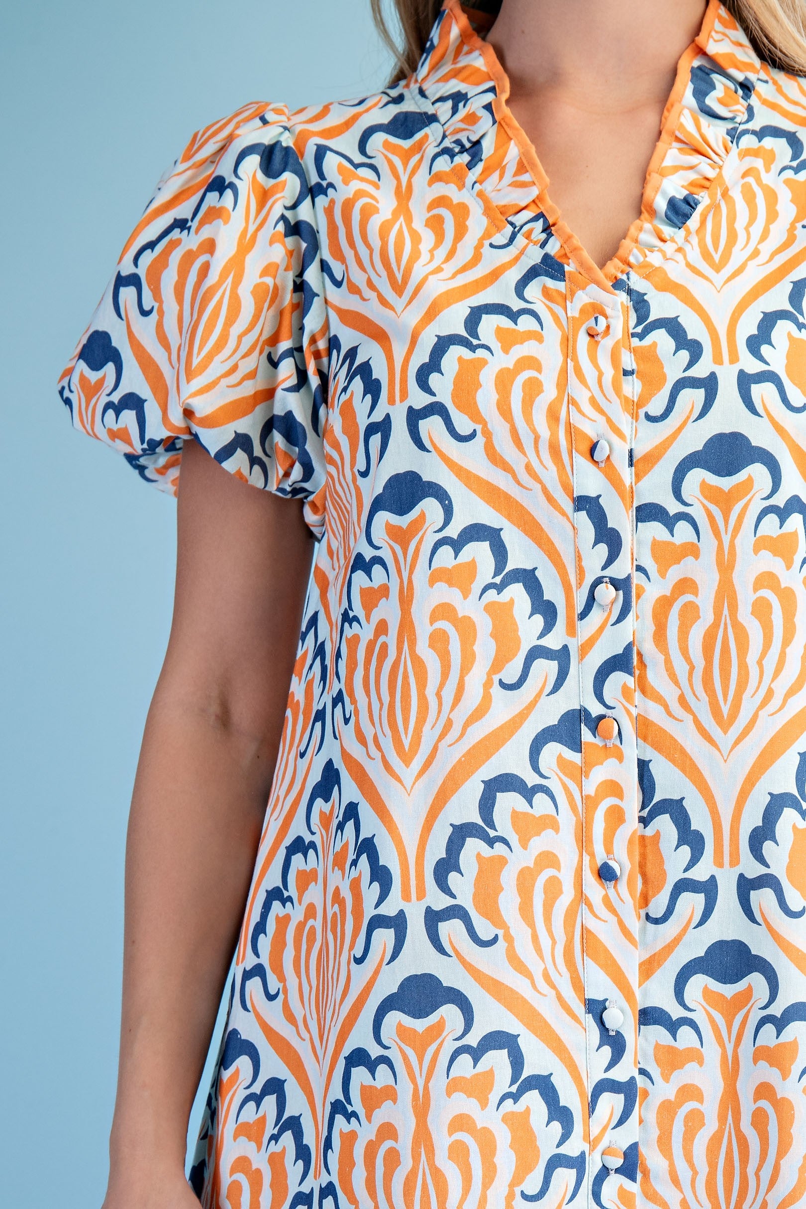 Batik Print Dress