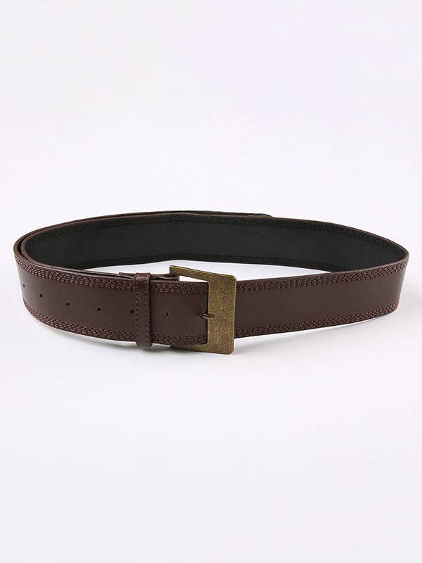 Belt Buckle Geometric Belts