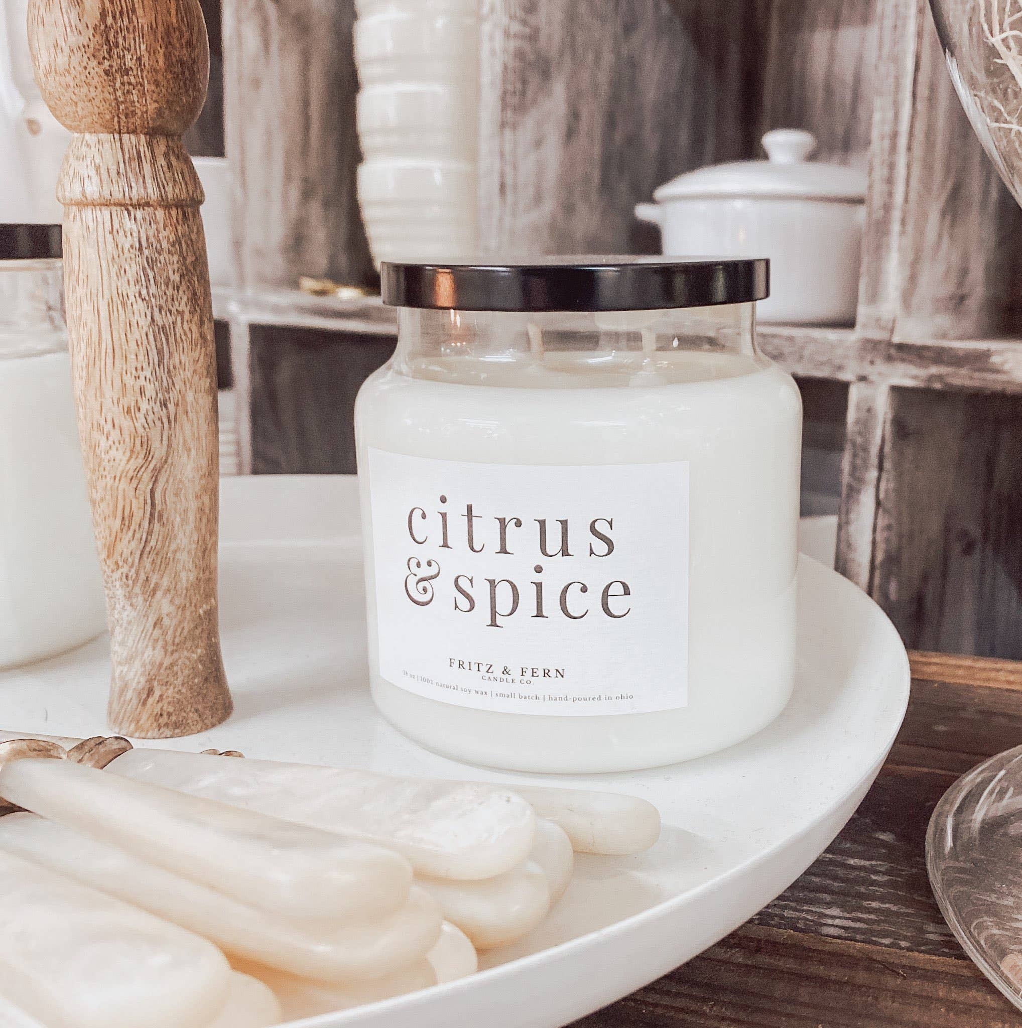 18 oz. Citrus & Spice Soy Candle
