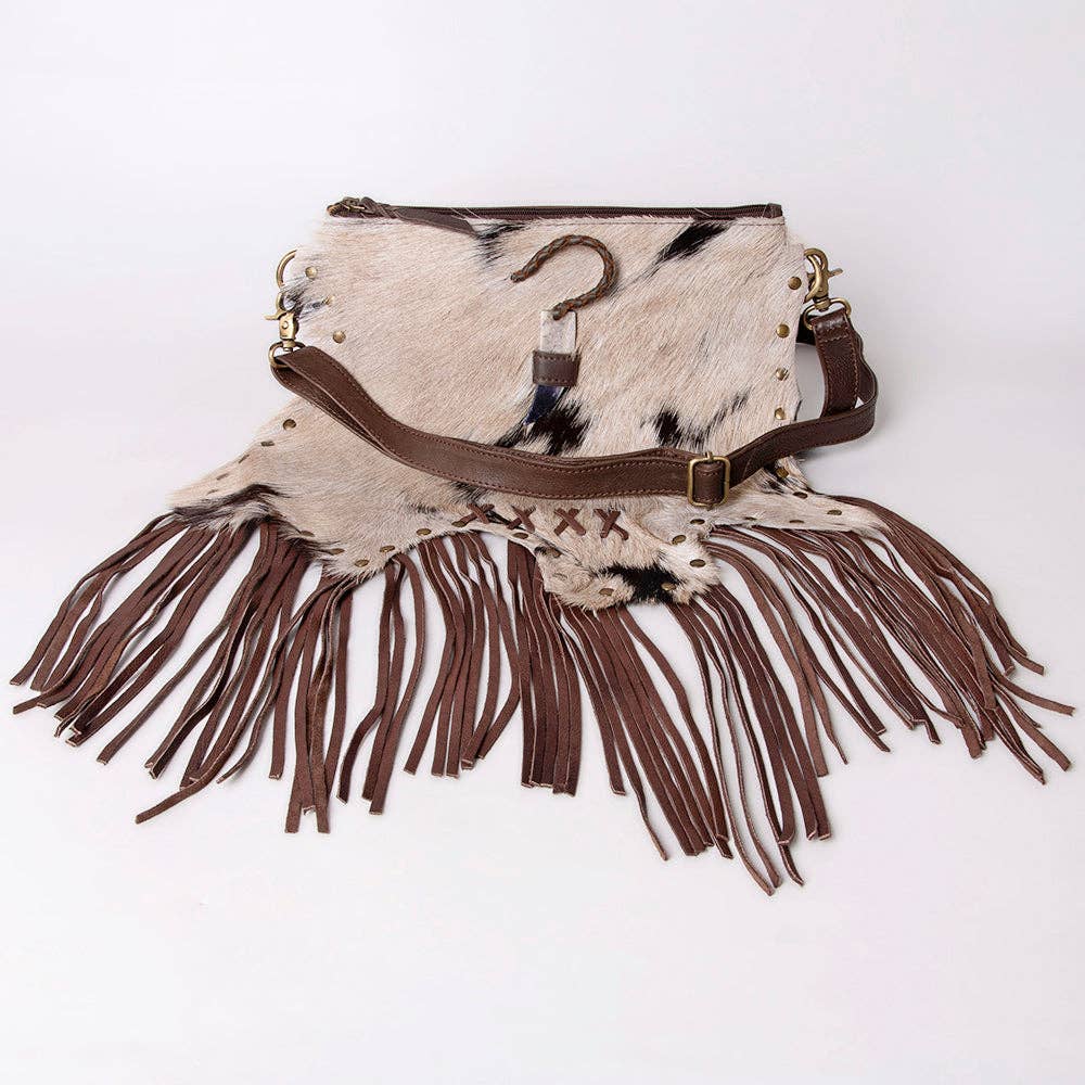 Western Leather Crossbody Bag