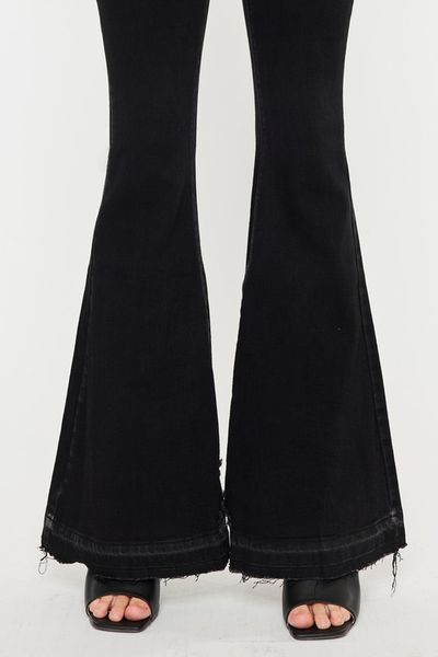 Kancan Black Super Flare Jeans