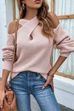 Criss Cross Knit Sweater