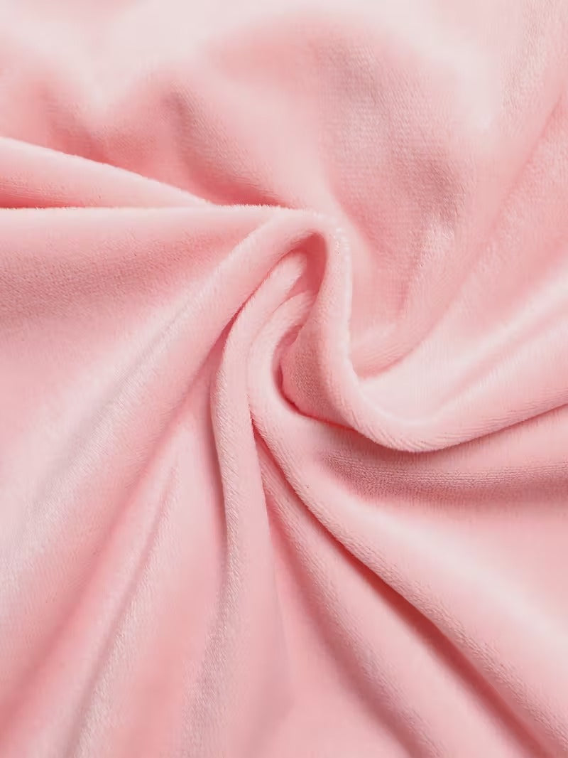 Velour Pearl Hoodie Set