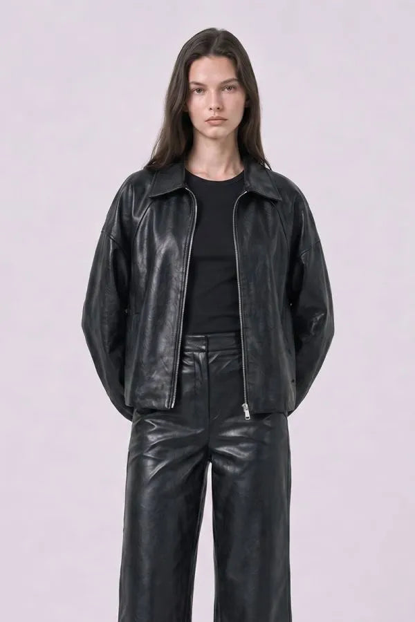 Vegan Leather Jacket
