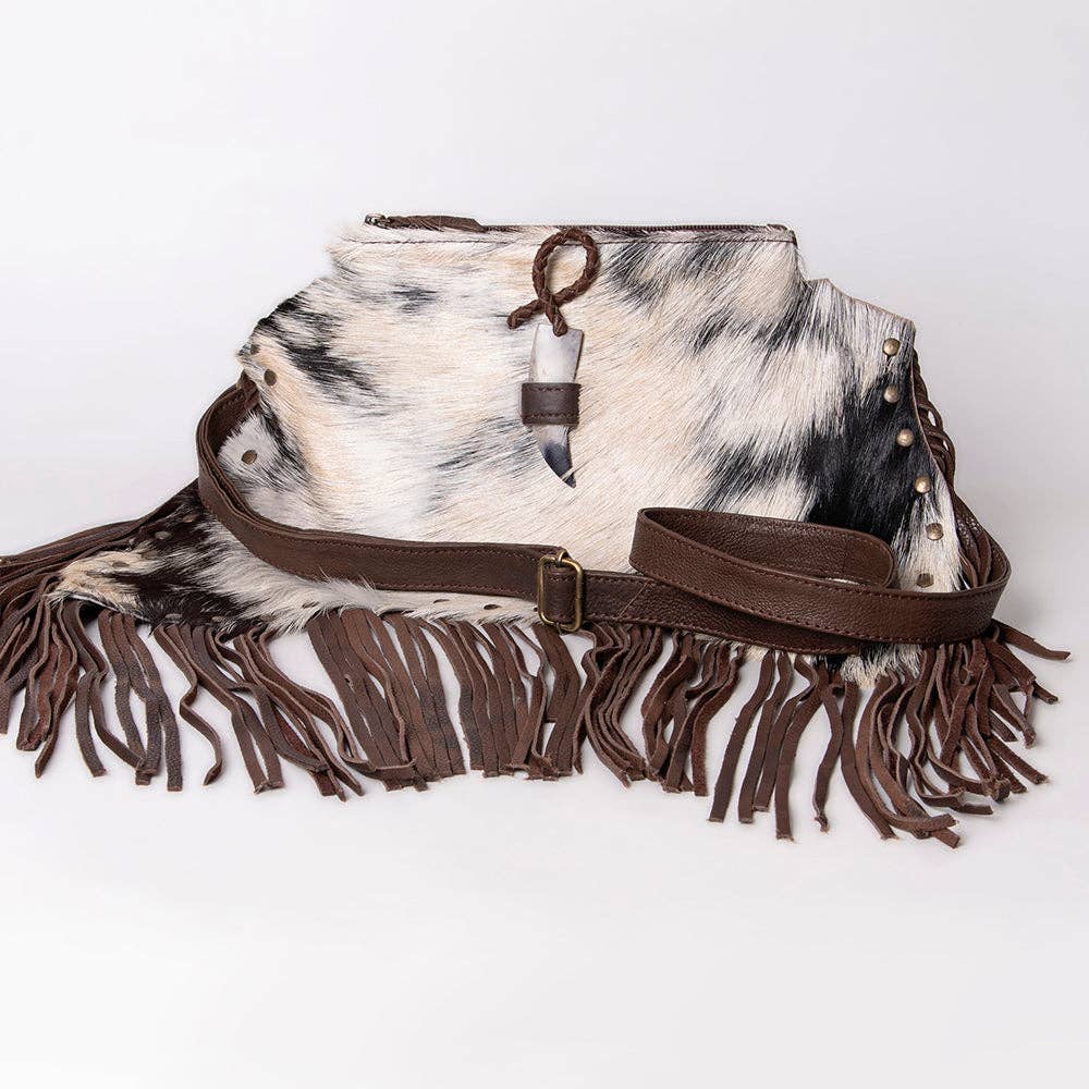 Western Leather Crossbody Bag