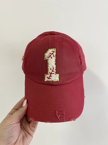 Custom baseball hat
