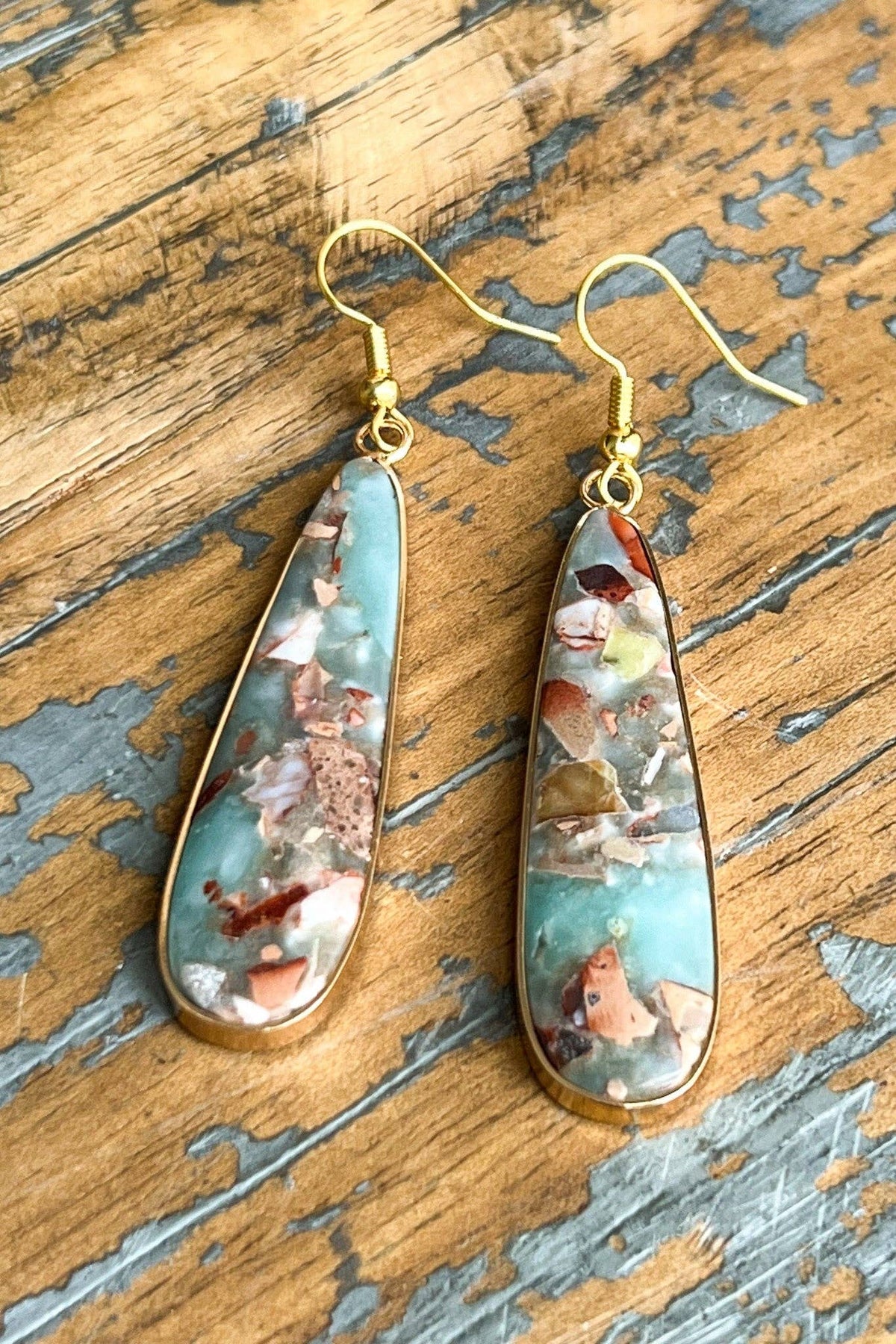 Samira Amazonite Earrings