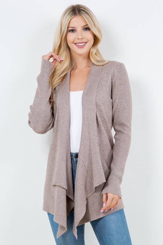 Open Front Cardigan