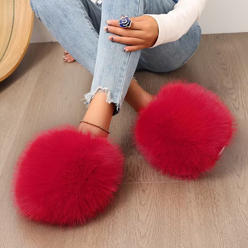Fluffy Boujee Slippers