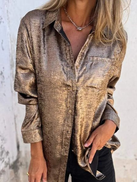 Metallic Blouse