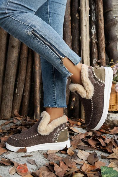 Fuzzy Booties
