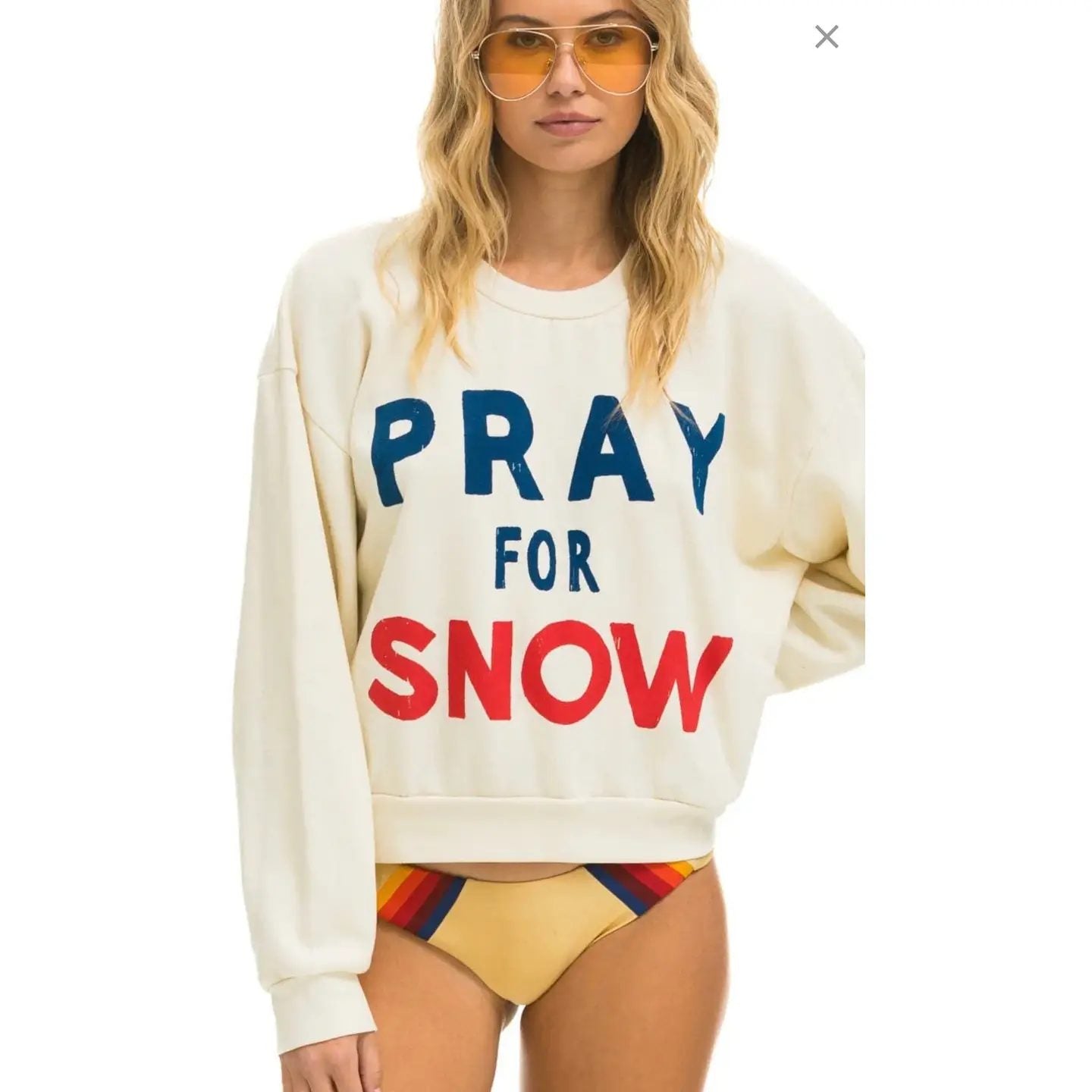 Pray For Snow Sweatshirt