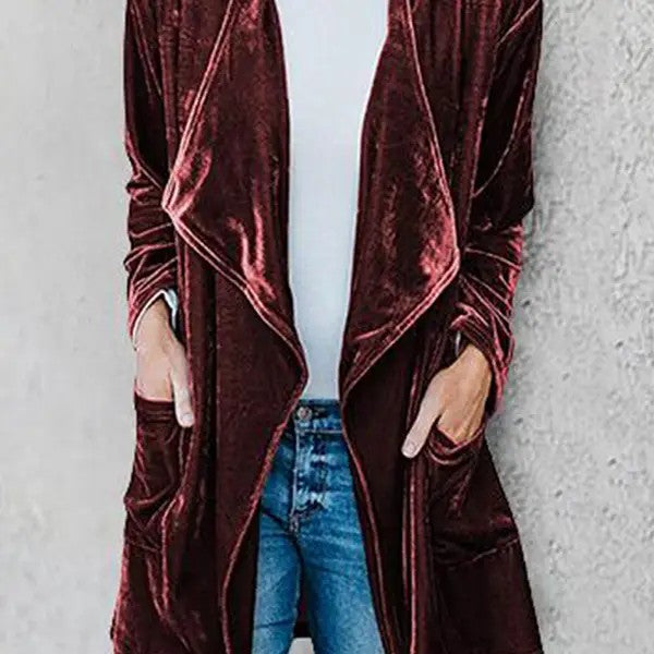 Velvet Cardi Duster