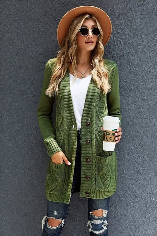 Cable Knit Cardigan