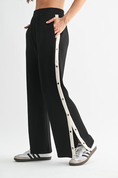 Snap Leg Joggers