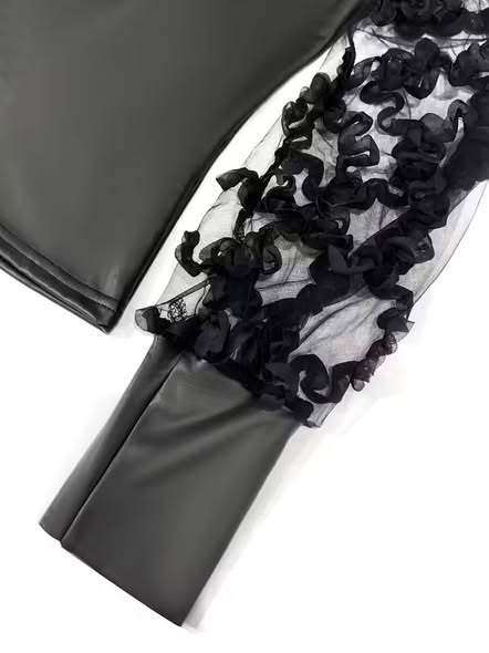 Vegan Lace Blouse