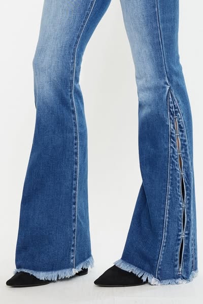 Frayed Hem Jeans