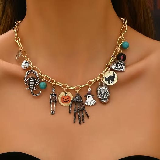 Halloween Charm Necklace
