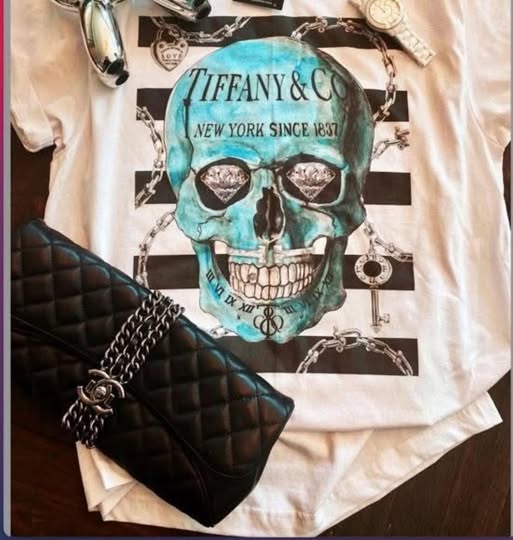 Tiffany Skull
