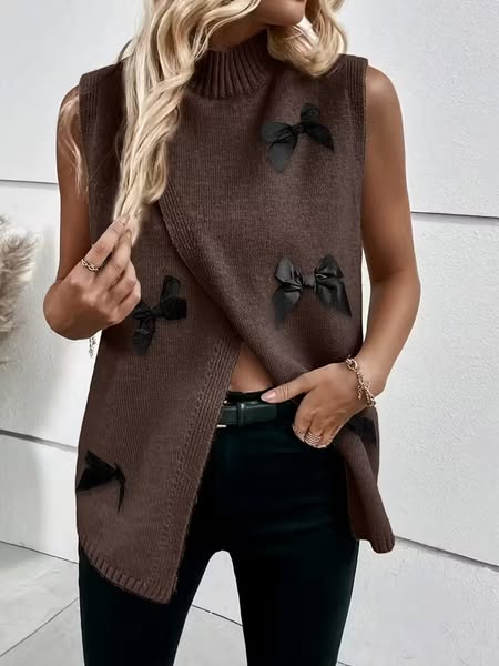 Chic Bow Vest