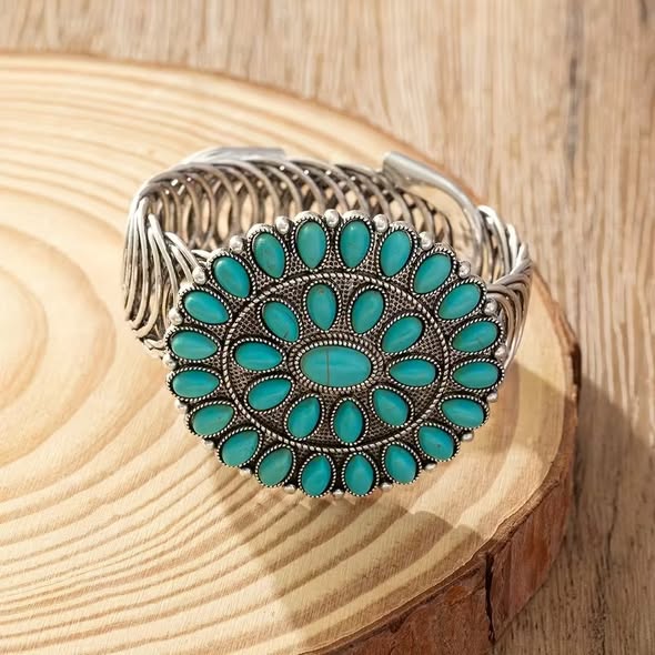 Turquoise Cowboy Chic Bracelet