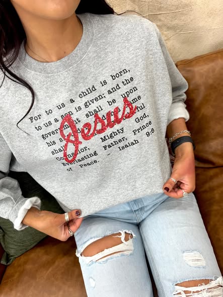 Jesus Sweatshirt
