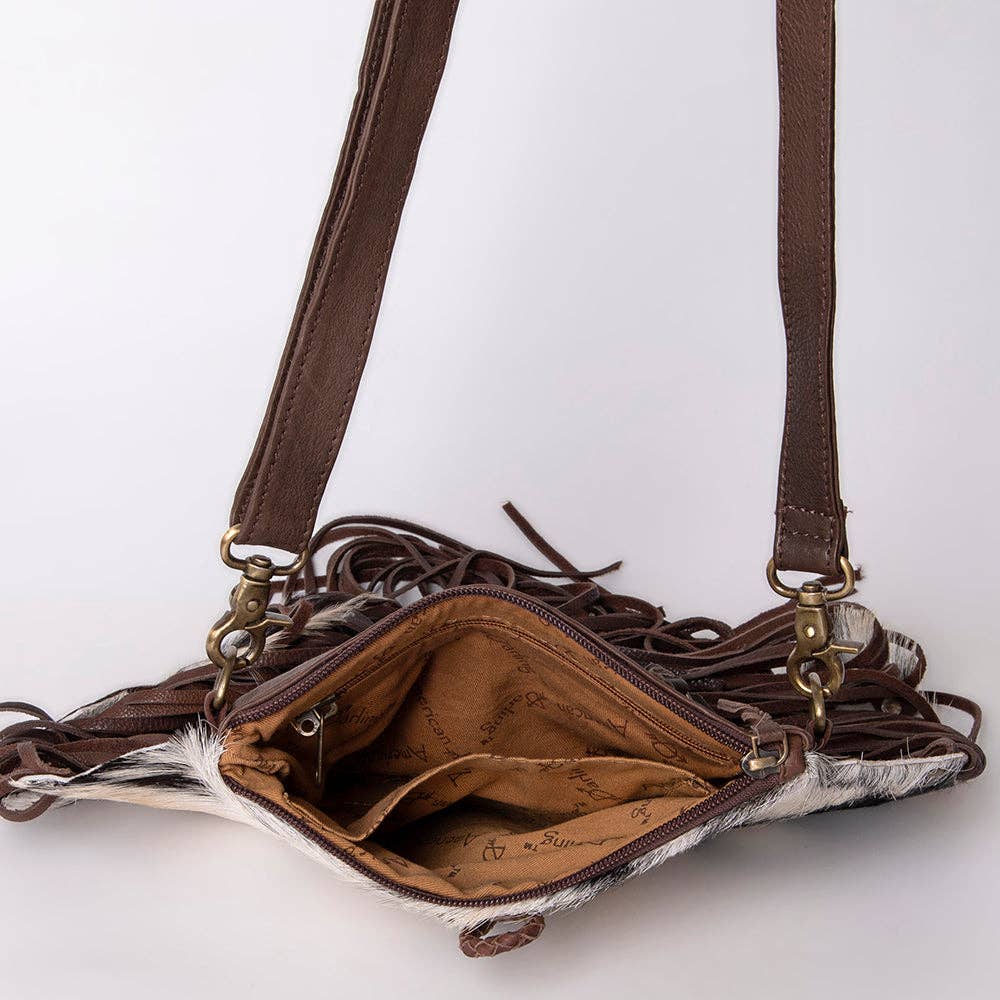Western Leather Crossbody Bag