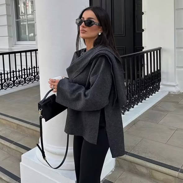Lightweight Wrap Coat
