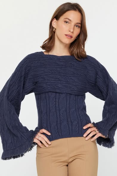 Luxe Cableknit 2 Piece Sweater