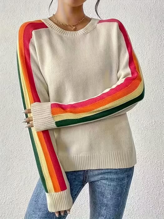 Pretty Stripe Sweater