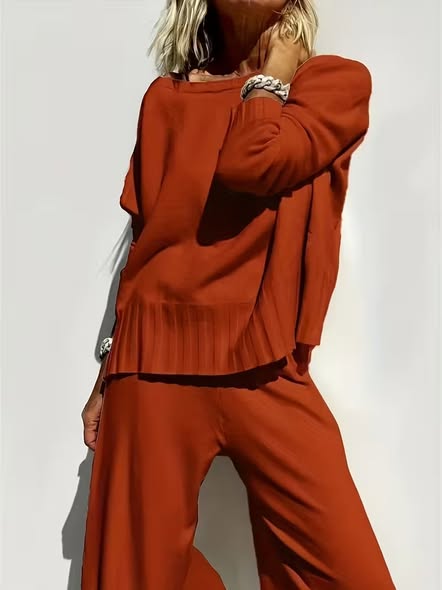 Soft Knit Loungewear Set