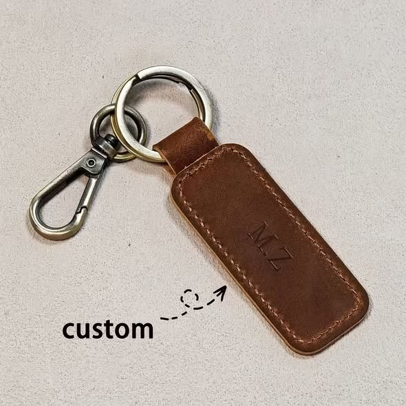 Leather Key Fob