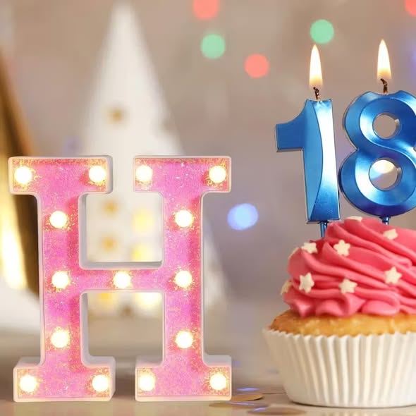 Lighted Mini Letters