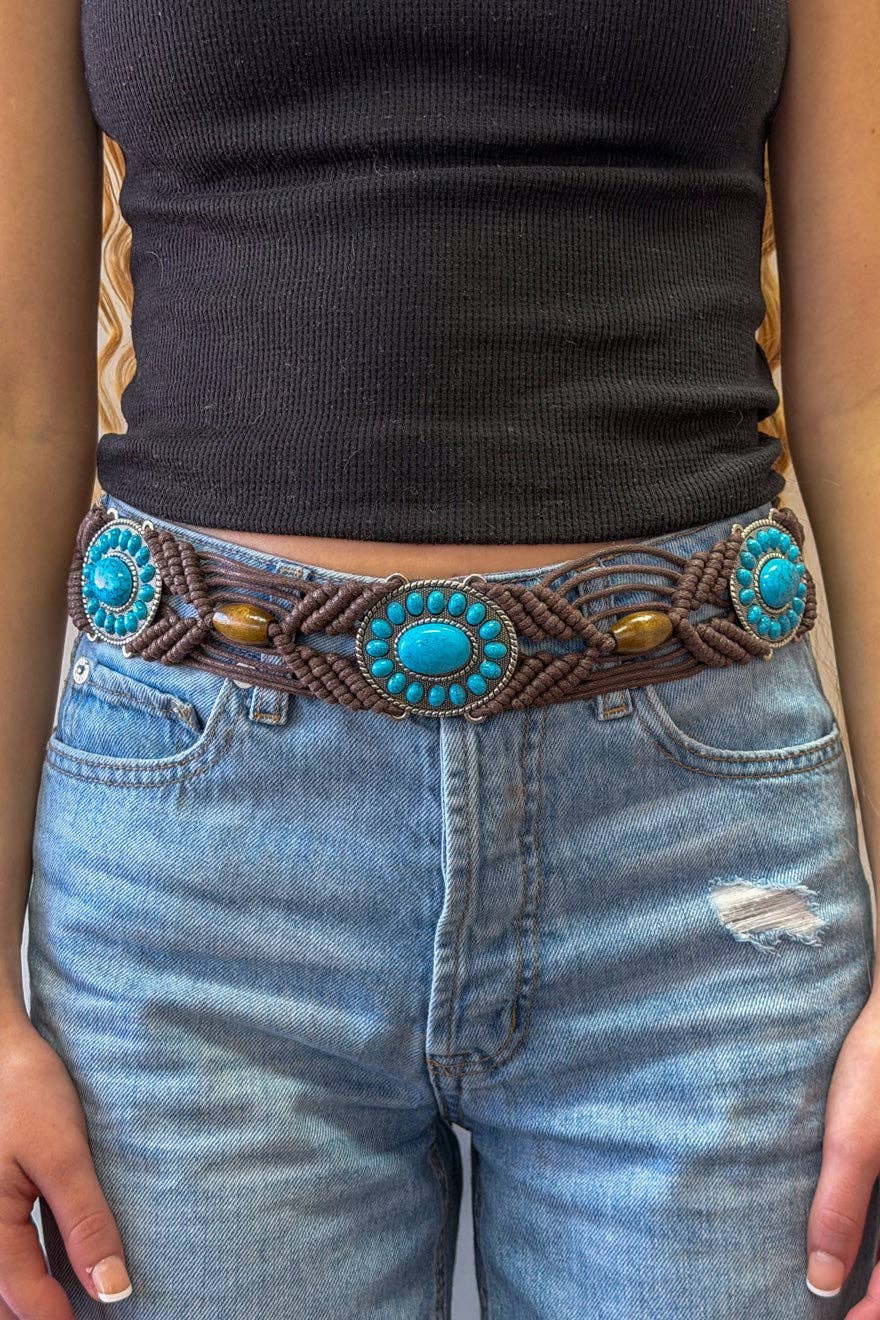 Amaya Macrame Belt
