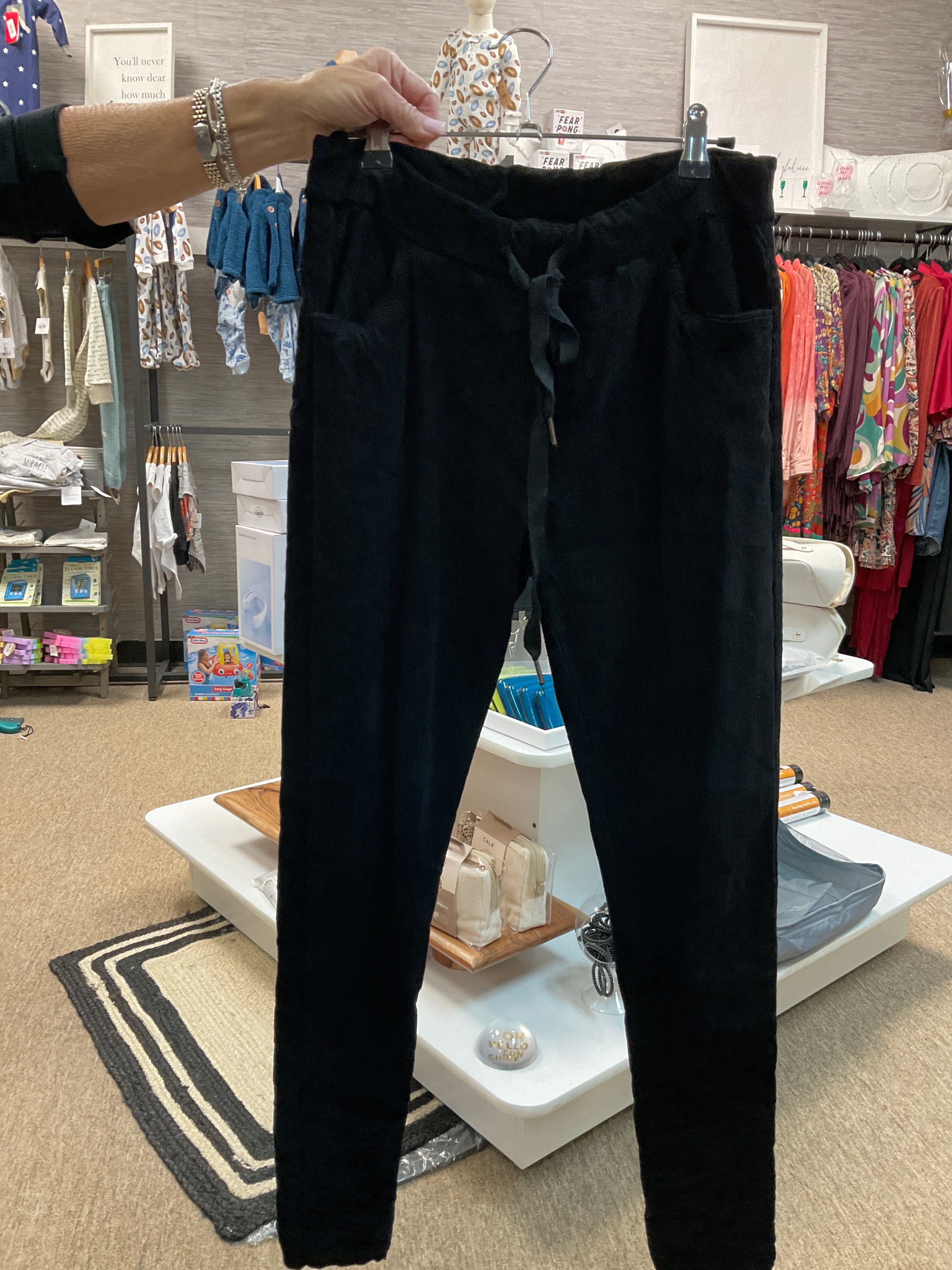 Made In Italy Drawstring Joggers