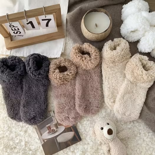 Soft Fuzzy Socks (3)